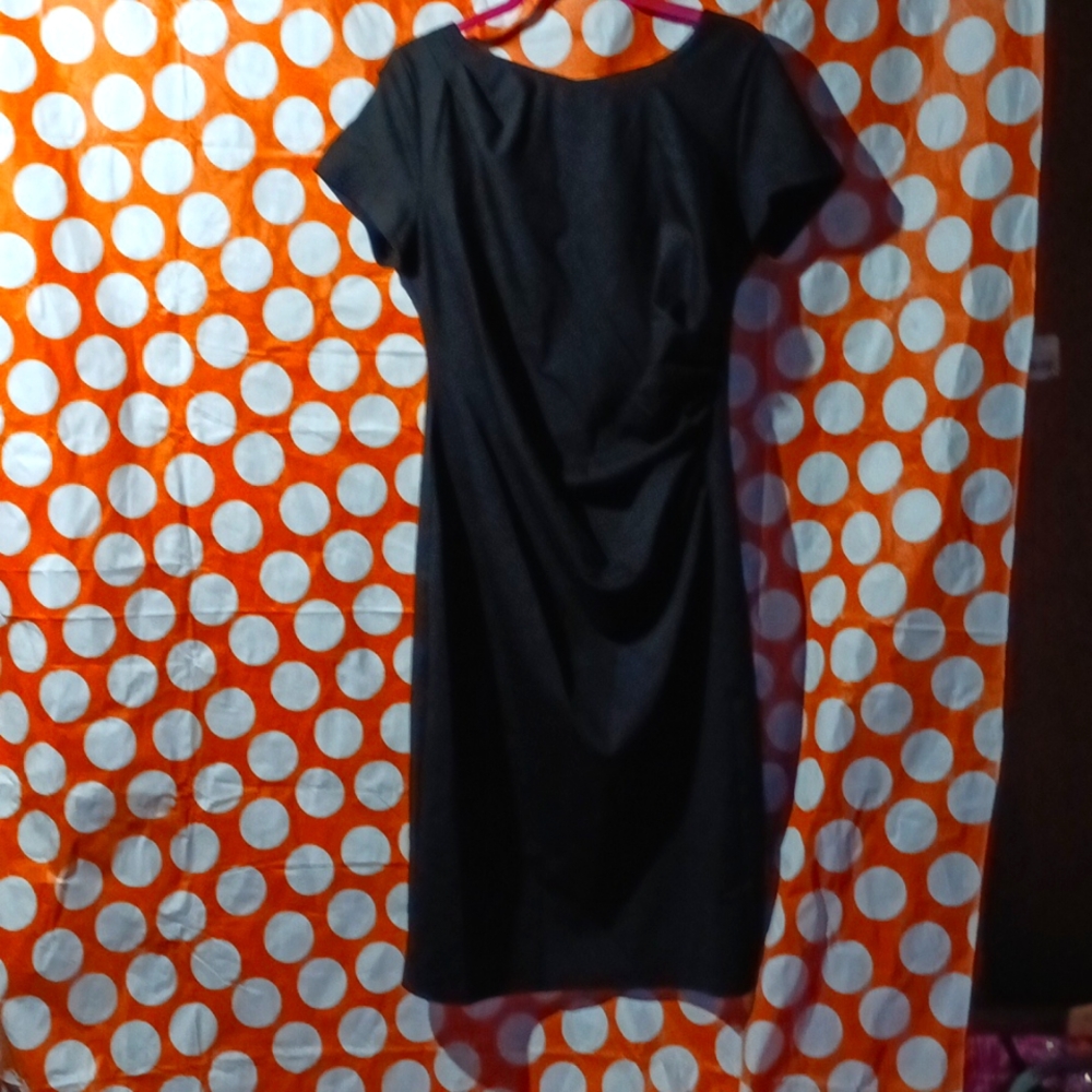 Casual black dress